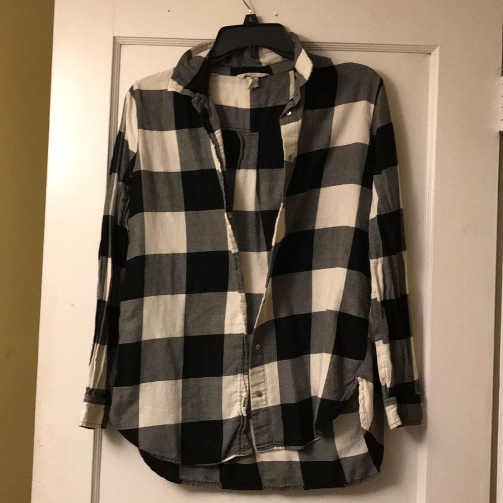 Plaid button up